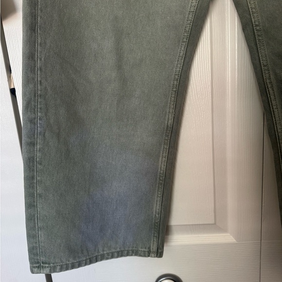Free People Sage Green Boyfriend Jeans - Picture 8 of 11